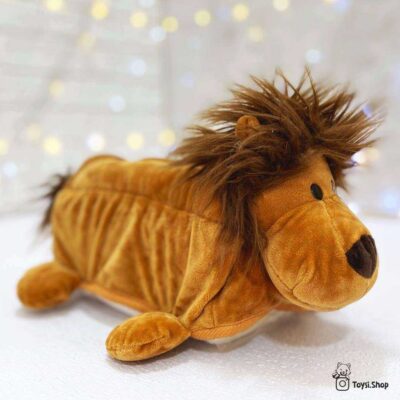 جای دستمال فانتزی شیر باکس دستمال کاغذی عروسکی شیر