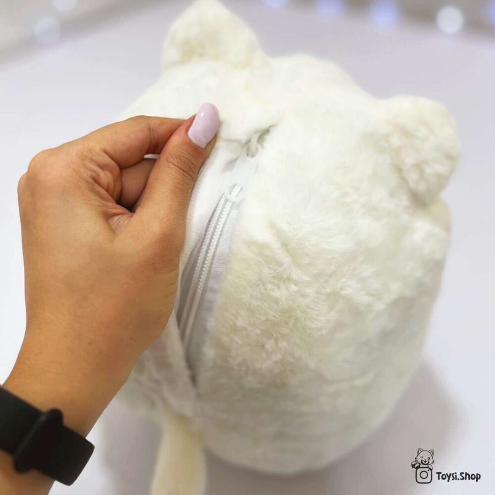 عروسک گربه آووکادو به دست عروسک گربه تپلی