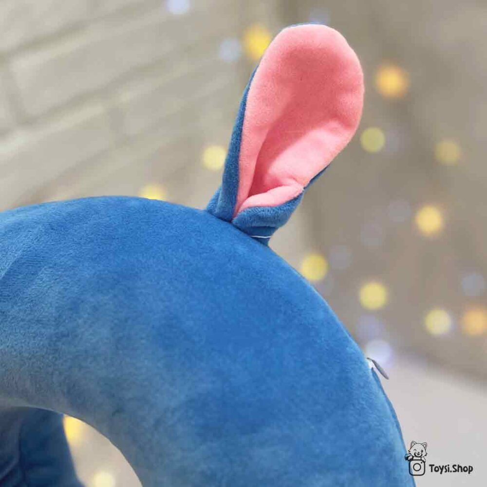 بالش دور گردنی مدل عروسک استیچ