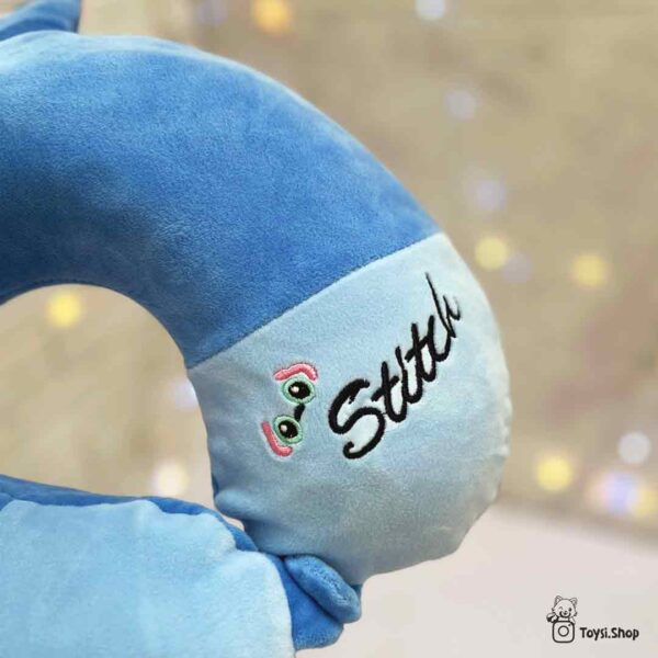 خرید بالش دور گردنی مدل عروسک استیچ