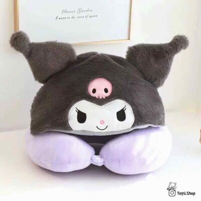 بالشت گردنی کلاه دار کرومی