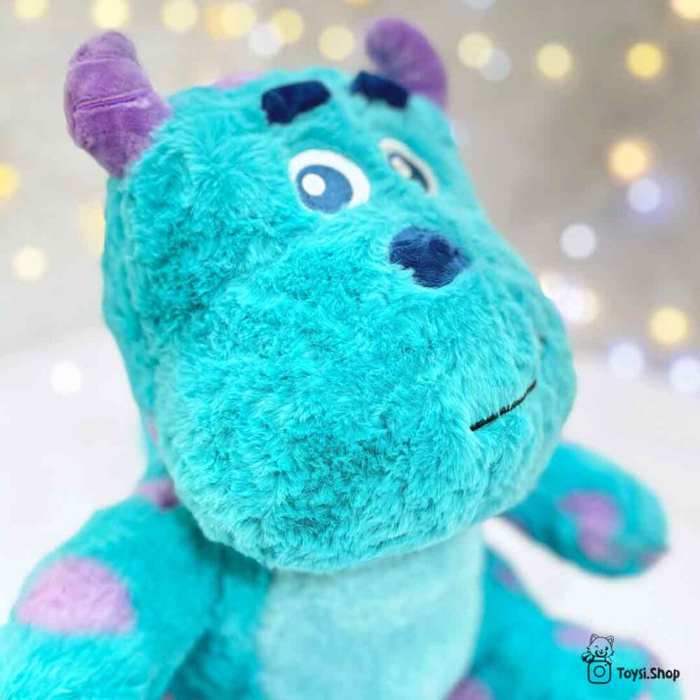 عروسک سالیوان نشسته عروسک آبی کارتون کارخانه هیولاها