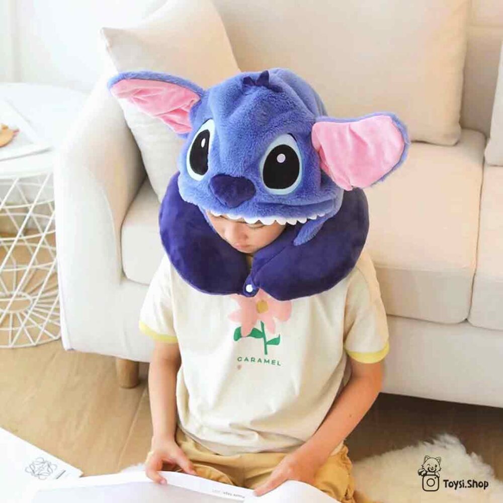 عروسک بالش گردنی کلاه دار طرح استیج