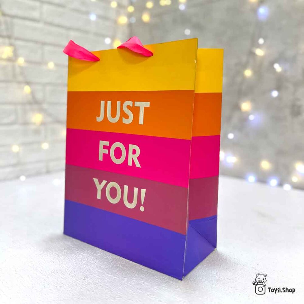 پاکت کادو رنگارنگ