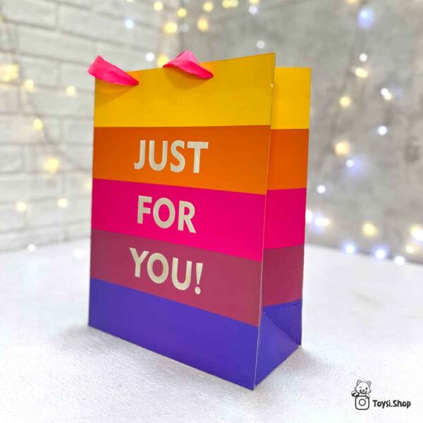 پاکت کادو رنگارنگ