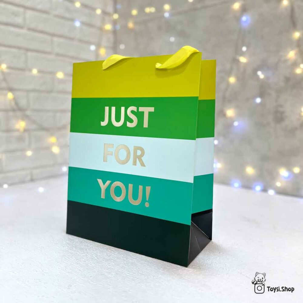 پاکت کادویی رنگارنگ