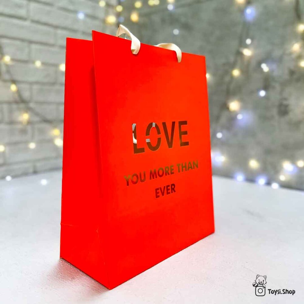 پاکت هدیه طرح love