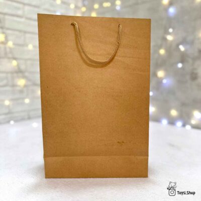 پاکت هدیه کرافت دسته دار