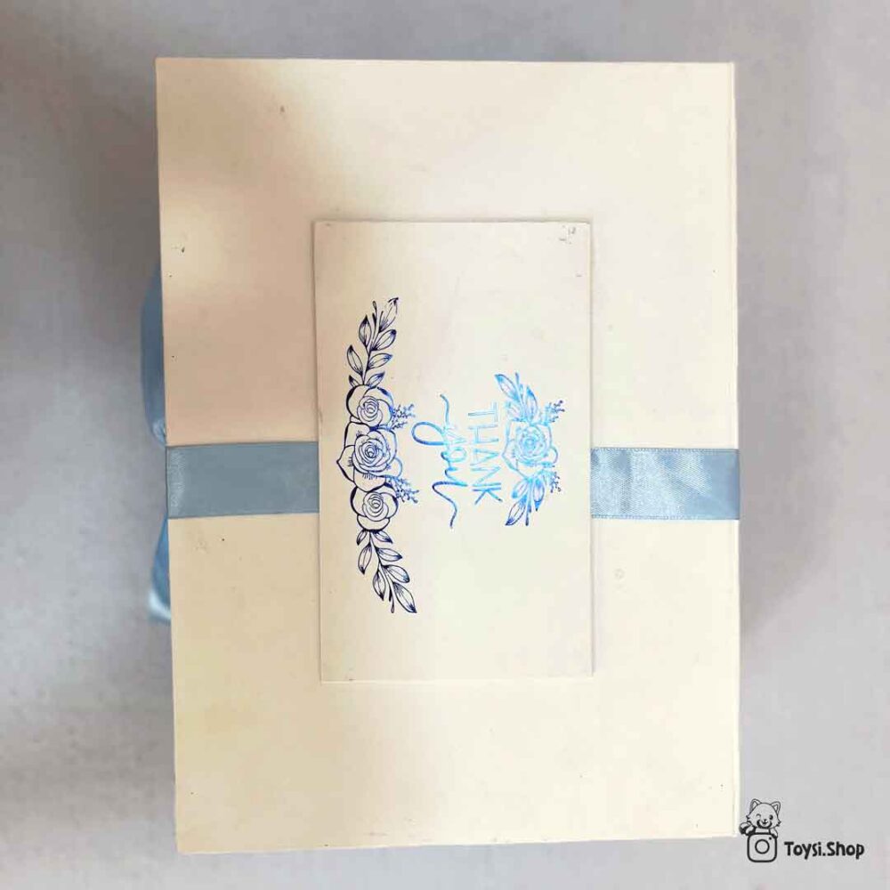 جعبه کادو روبان دار باکس هدیه روبان دار