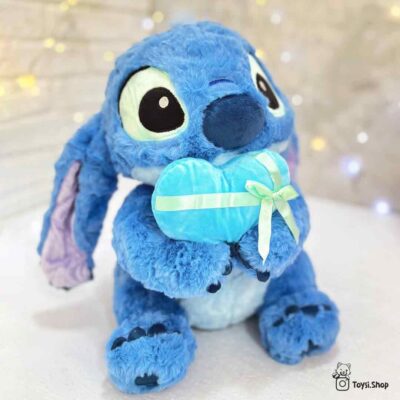 عروسک استیج قلب به دست عروسک استیچ قلب به دست