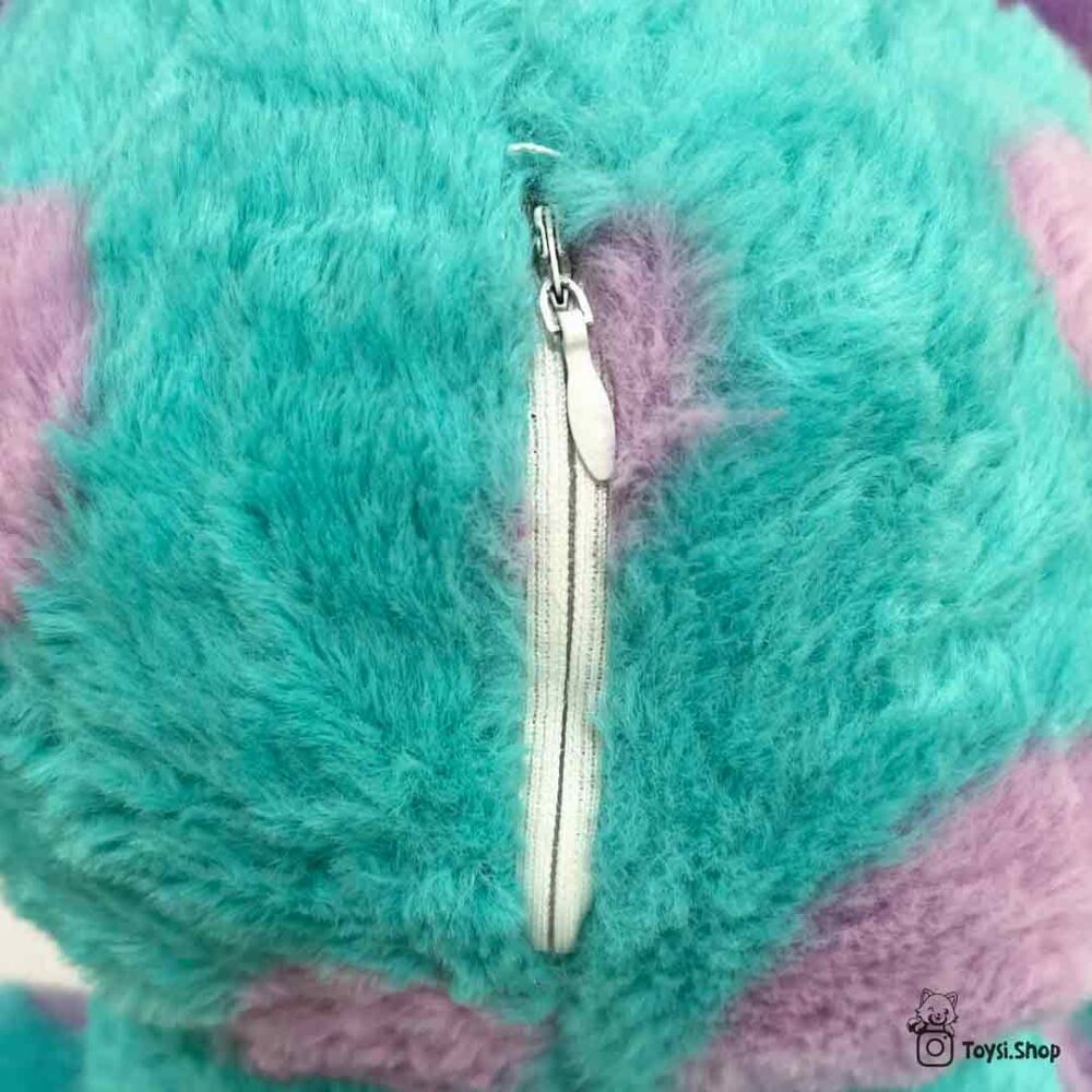 عروسک سالیوان نشسته عکس عروسک آبی کارتون کارخانه هیولاها