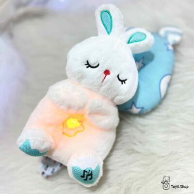 عروسک خرگوش خرپوفی سفید