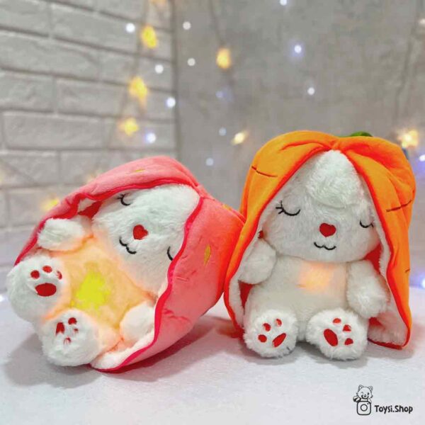 عروسک خرگوش هویجی زنده