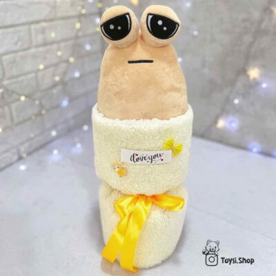 دسته گل پوغمگین دسته گل عروسکی پو غمگین