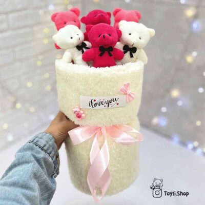 بوکت خرسی سرخابی ولنتاین