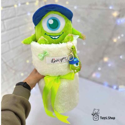 بوکت عروسک مایک سبز