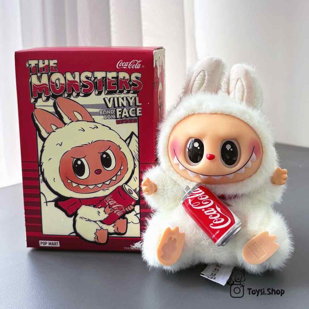 عروسک لبوبو کوکاکولا خرید و قیمت عروسک لبوبو پا پاپ مارت دار کوکا