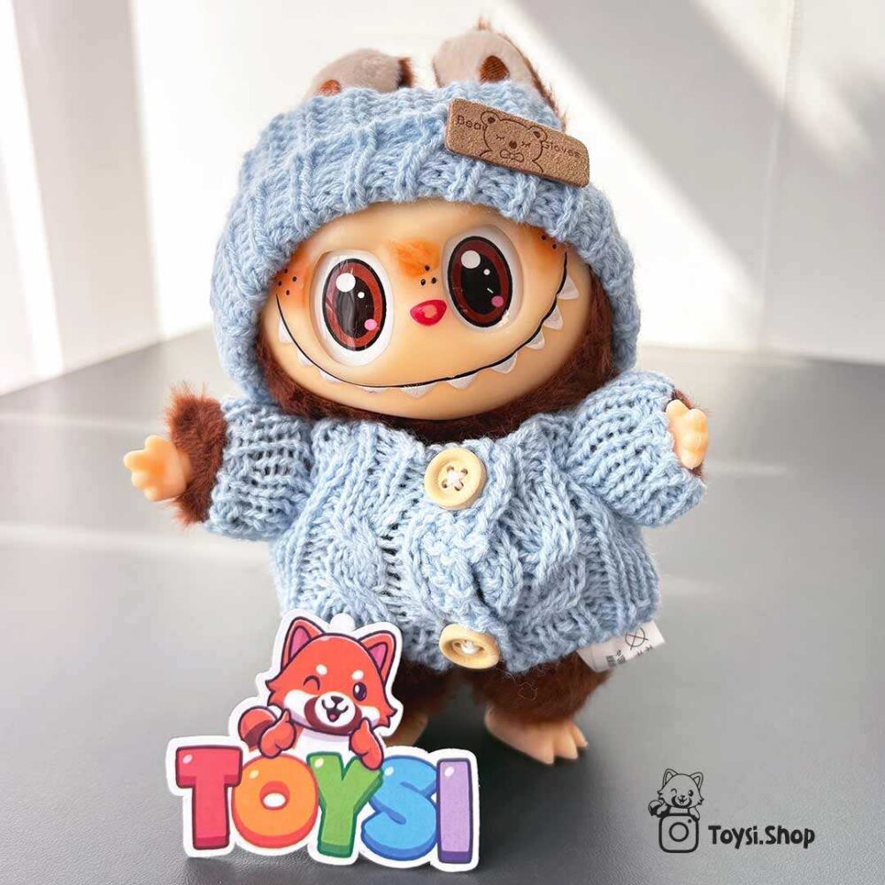 عروسک لابوبو لباس دار عروسک لابوبو لباس دار