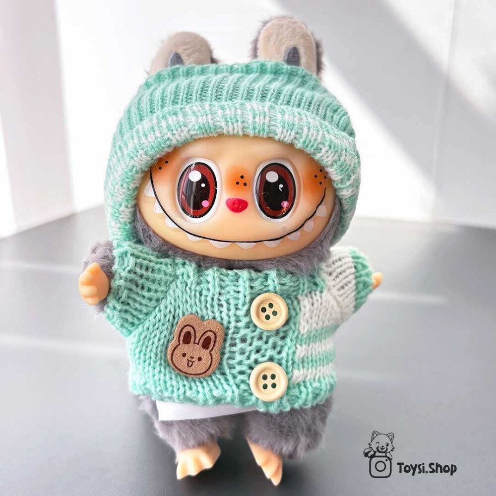 عروسک لابوبو لباس دار عروسک لابوبو لباس دار