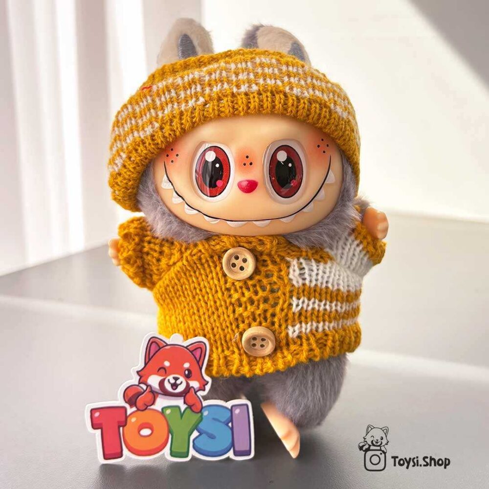 عروسک لابوبو لباس دار عروسک لابوبو لباس دار