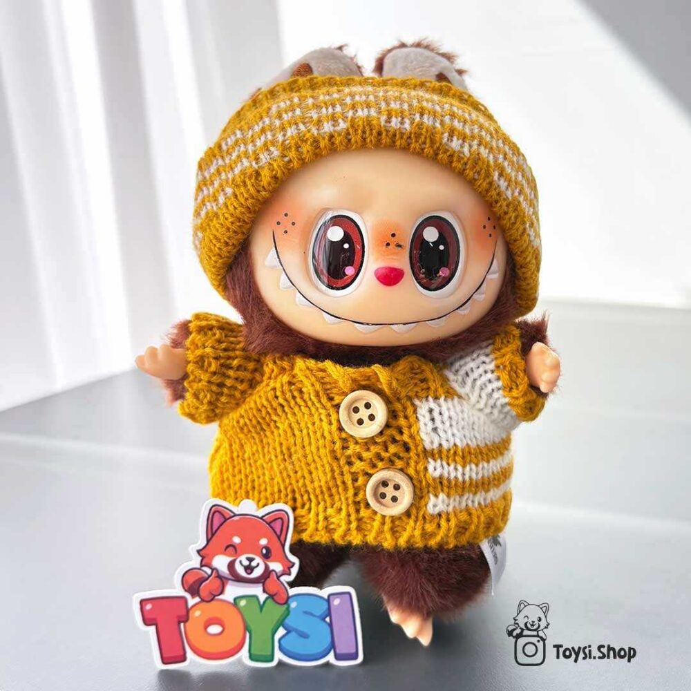 عروسک لابوبو لباس دار عروسک لابوبو لباس دار