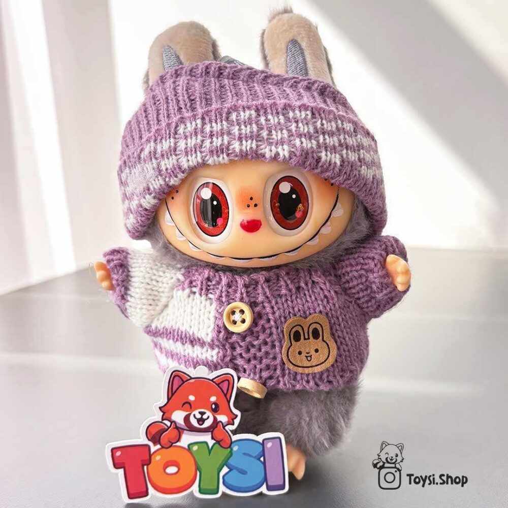 عروسک لابوبو لباس دار عروسک لابوبو لباس دار