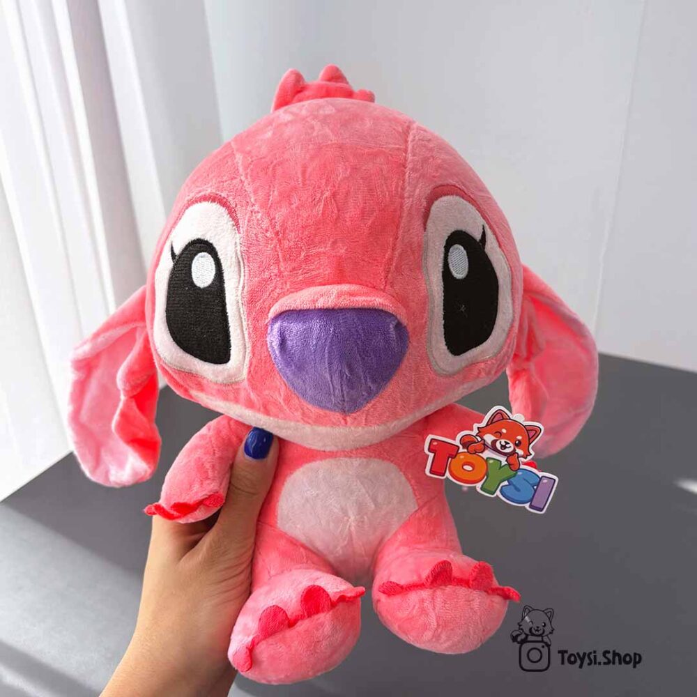 عروسک استیچ صورتی نانو