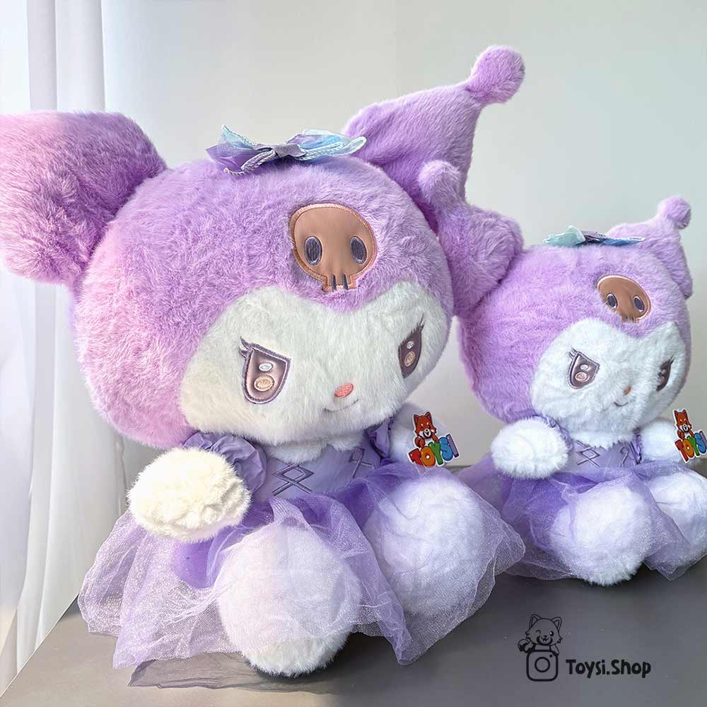 عروسک کرومی بنفش دامن توری قیمت عروسک کرومی بنفش دامن توری