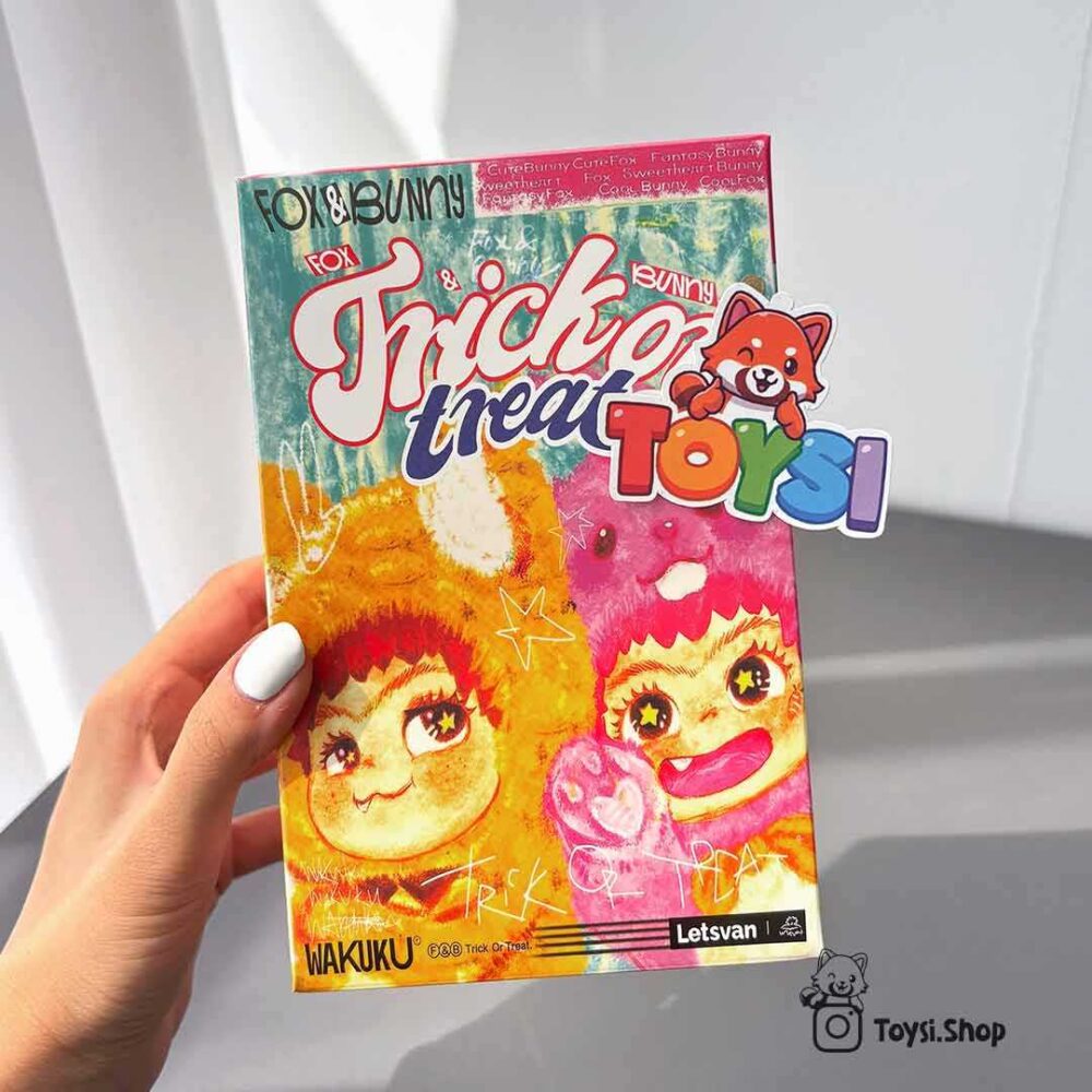 عروسک سوپرایزی واکوکو مدل فاکس اند بانی