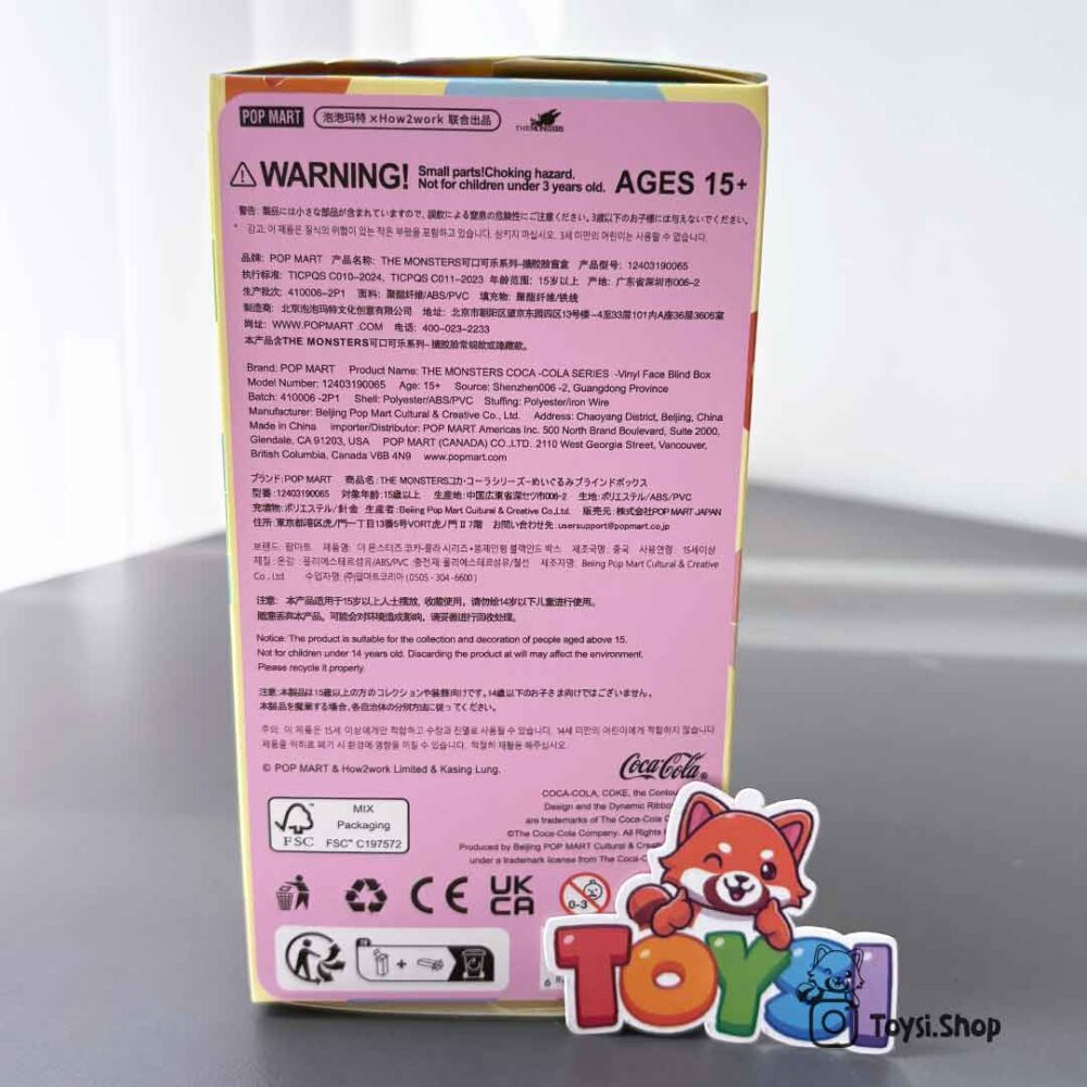 عروسک لبوبو رنگی رنگی عروسک لبوبو آبرنگی اورجینال