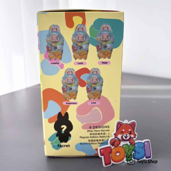 عروسک لابوبو rainbow اورجینال