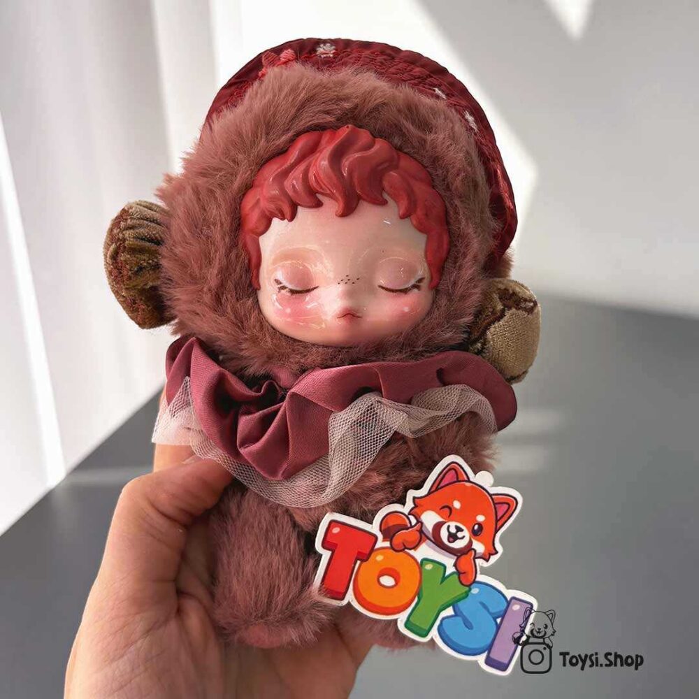 خرید عروسک اسکول پاندا قرمز