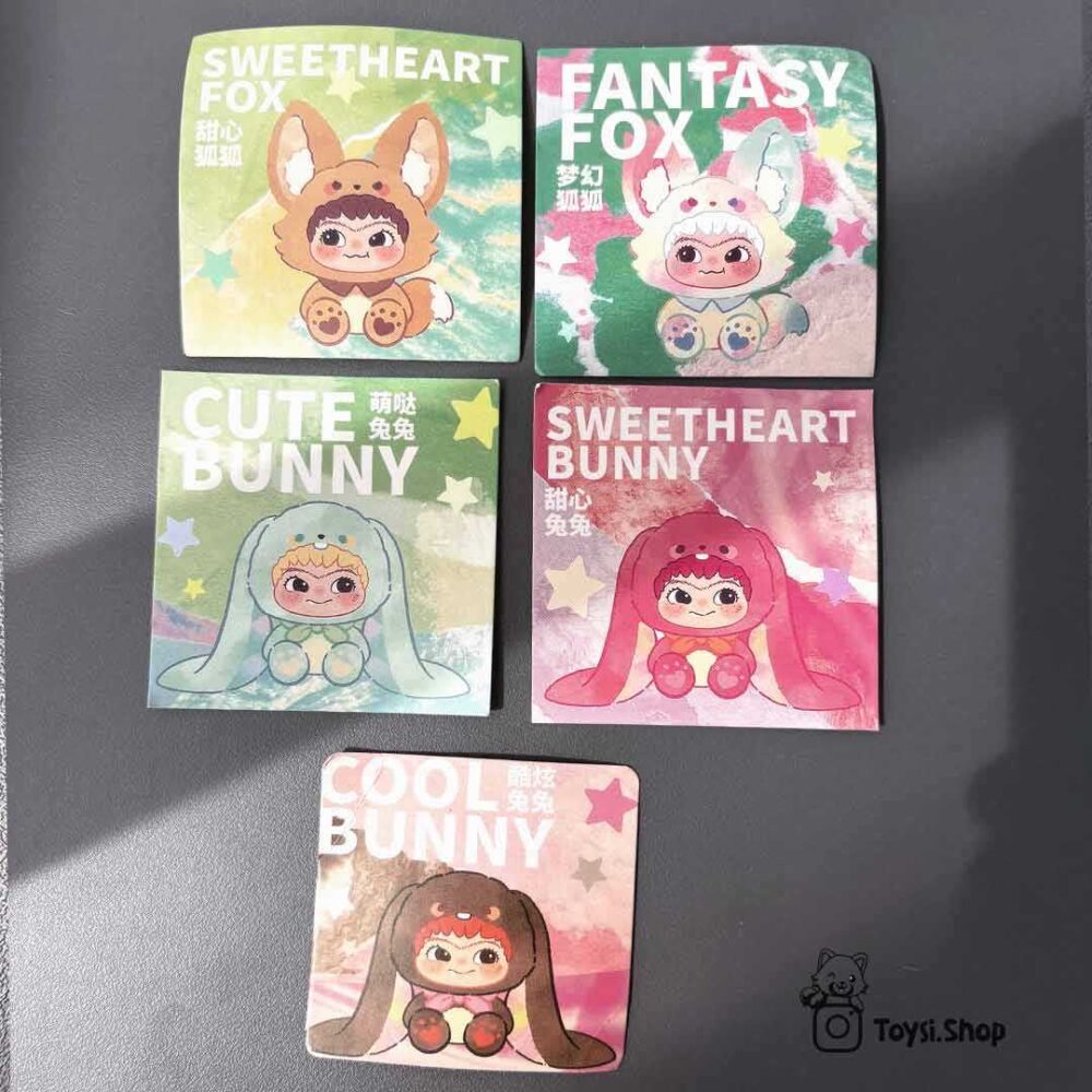 عروسک واکوکو فاکس اند بانی شانسی اصلی