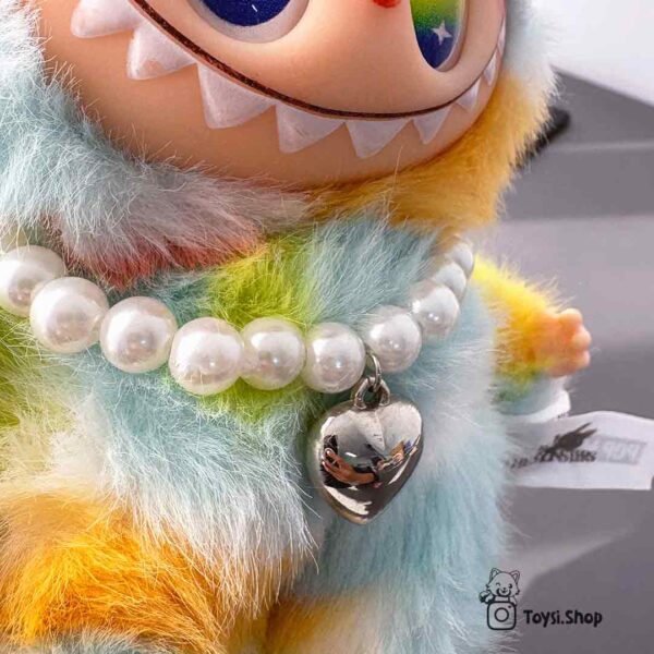 خرید عروسک لابوبو رنگین کمانی