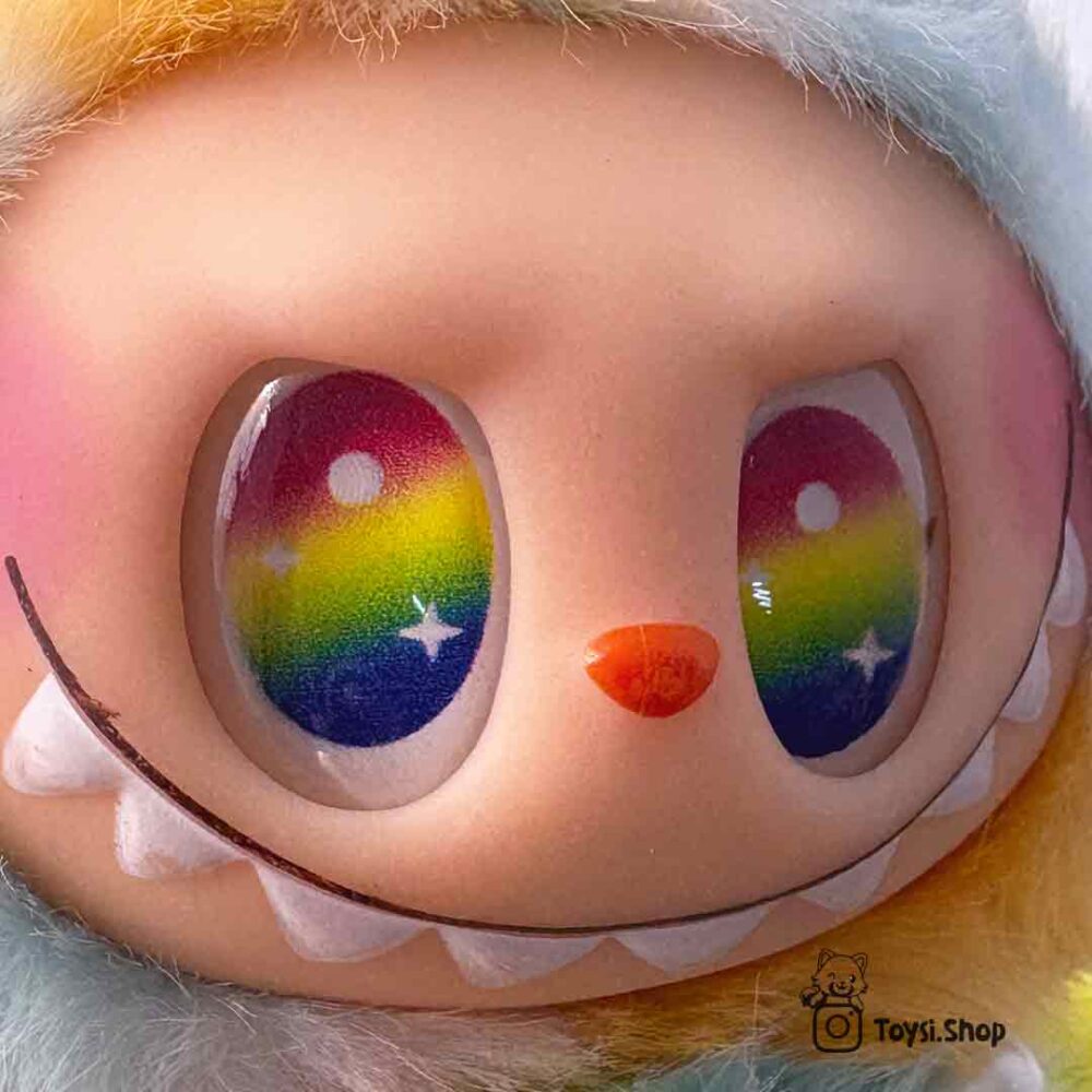 عروسک لبوبو رنگی رنگی قیمت عروسک لبوبو آبرنگی