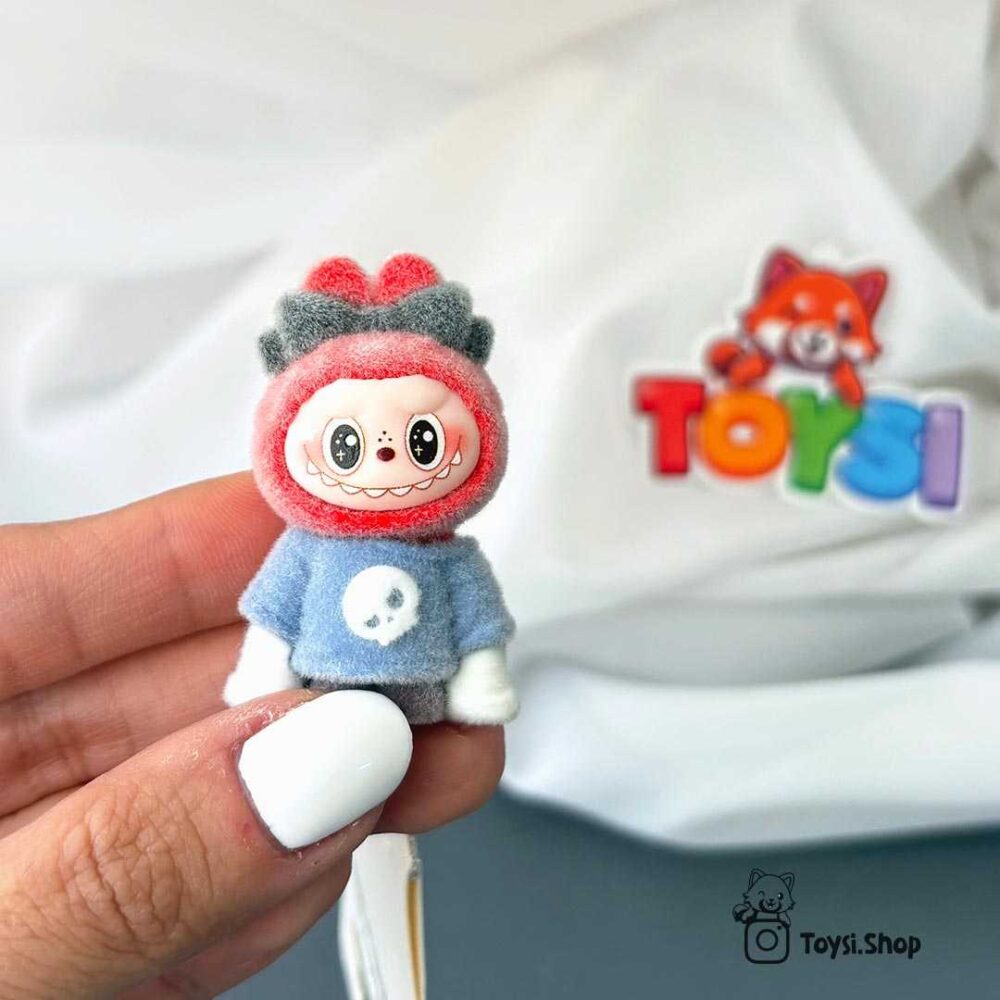 آویز لبوبو مخملی خرید آویز موبایل طرح لبوبو