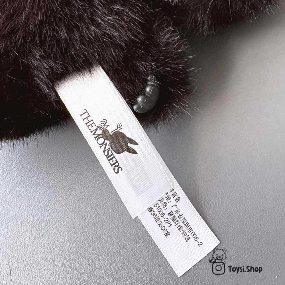 عروسک لبوبو مشکی قیمت عروسک لبوبو سیاه بندری