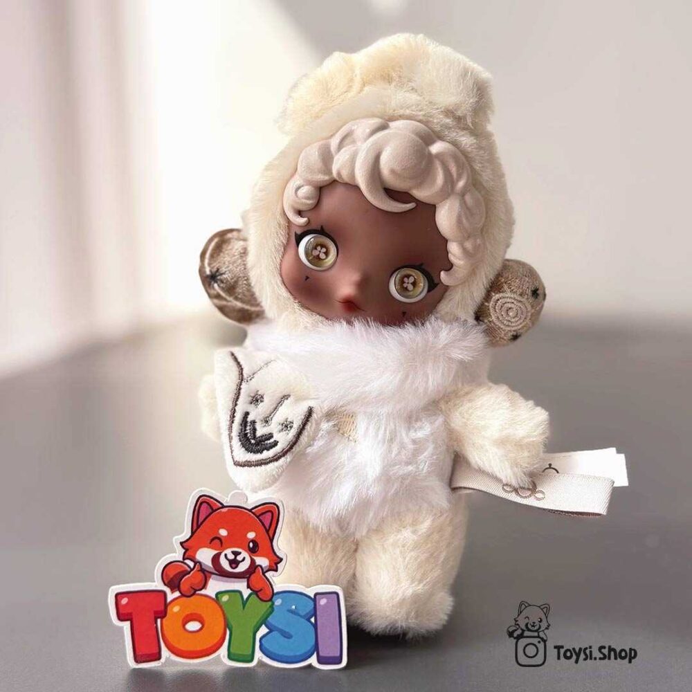 عروسک اسکول پاندا سفید زمستانی