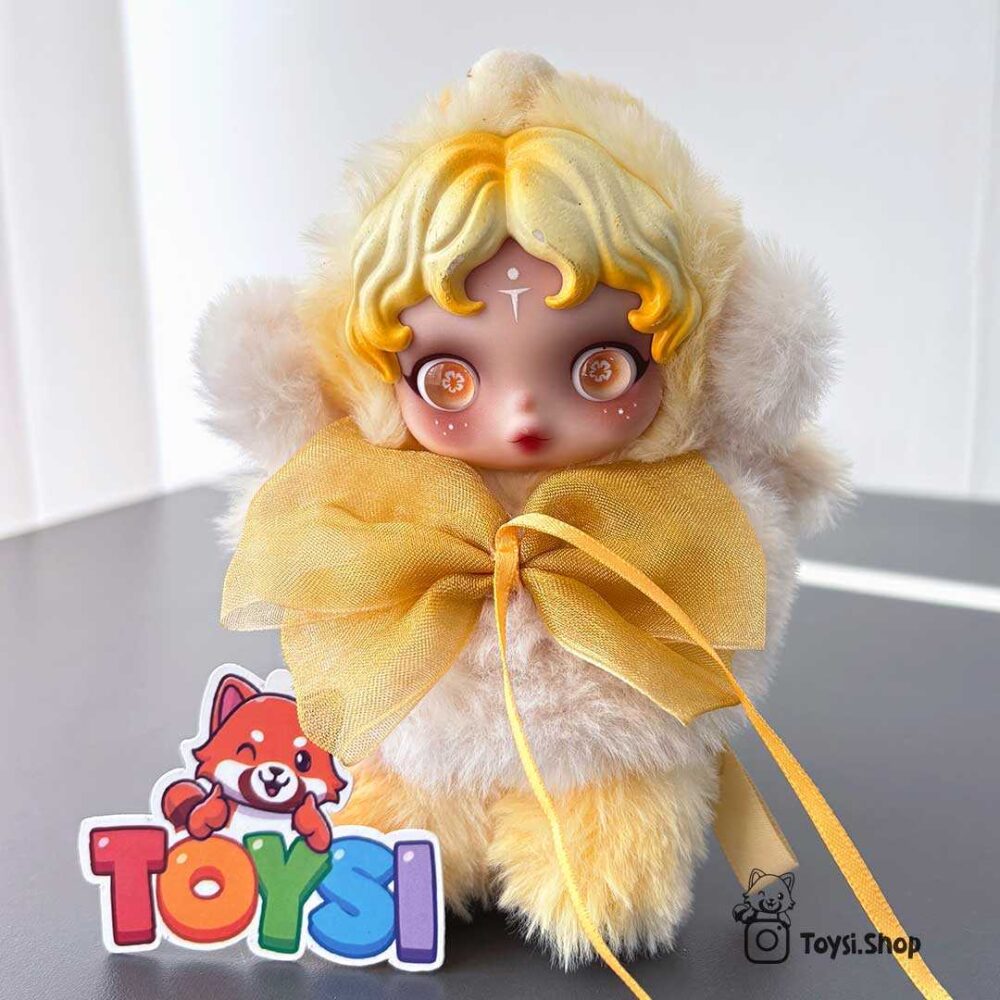 عروسک اسکول پاندا زرد