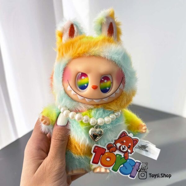 عروسک لبوبو رنگی رنگی پاپ مارت