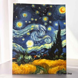 خرید بگ کادو طرح شب پر ستاره