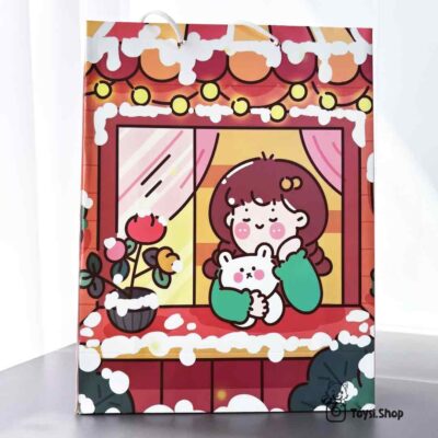 خرید بگ کادویی دختر خرگوش به دست