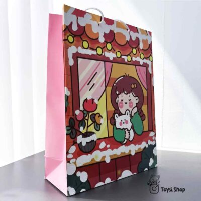 خرید پاکت کادو دختر خرگوش به دست قیمت پاکت کادویی دختر خرگوش به دست