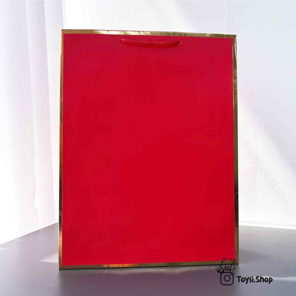 خرید بگ کادویی دورطلایی