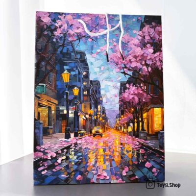 خرید پاکت کادویی طرح شب بهاری