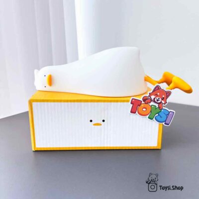 چراغ خواب سیلیکونی اردک خوابیده چراغ خواب اردک خوابیده