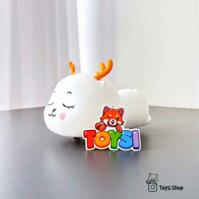 چراغ خواب سیلیکونی گوزن