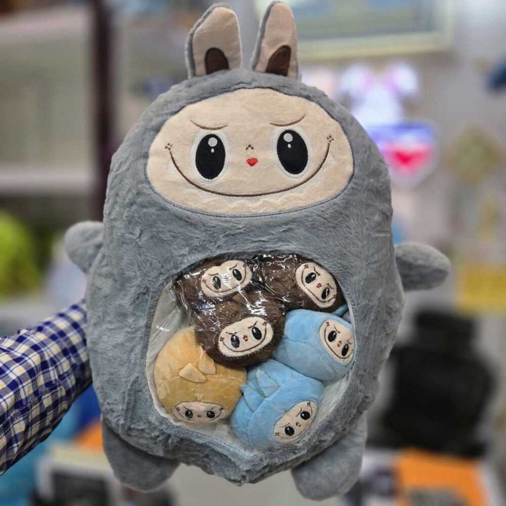 عروسک لبوبو بچه دار عروسک لبوبو بچه دار