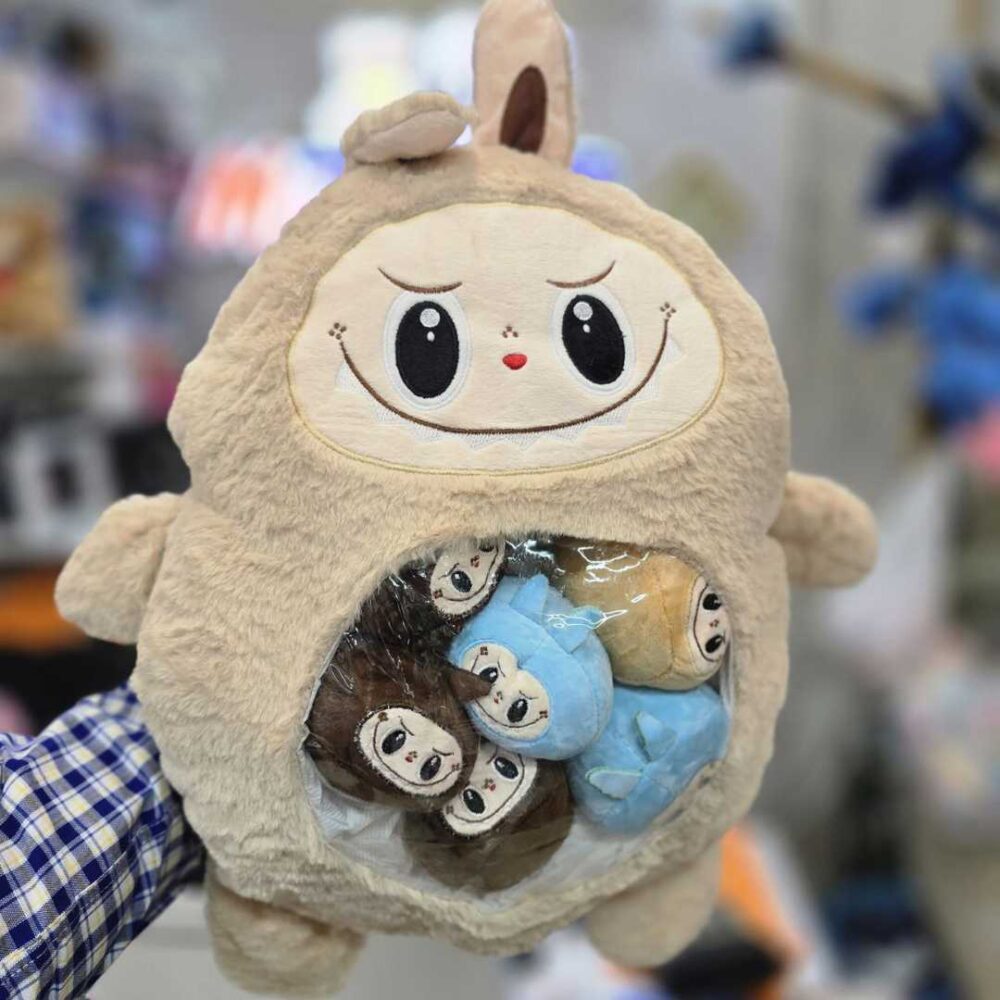 عروسک لبوبو بچه دار عروسک لبوبو بچه دار