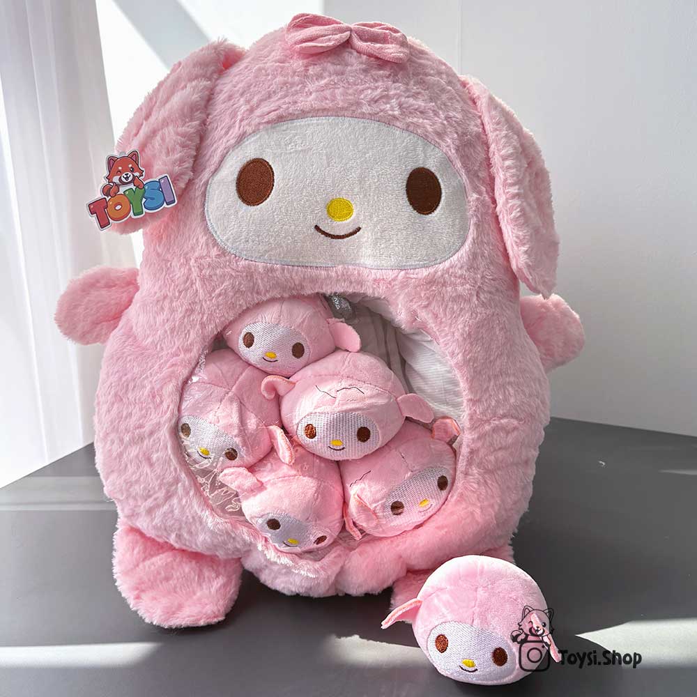 عروسک ملودی بچه دار عروسک کلودی بالشتی بچه دار